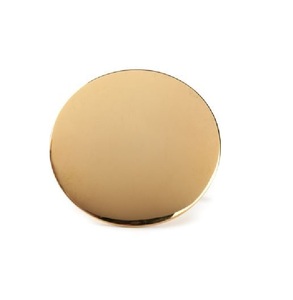 Sous-verres en métal laiton faits à la main de qualité supérieure pour ceux qui aiment l'artisanat traditionnel et recherchent des accessoires vintage fonctionnels - Product Image 1