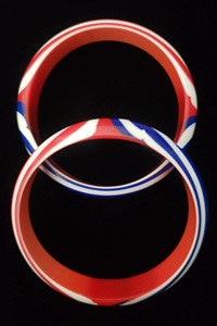 สร้อยข้อมือเรซิ่นธรรมชาติสำหรับผู้หญิงเครื่องประดับแฟชั่นปรับขนาดได้กำไลข้อมือราคาถูก - Product Image 4