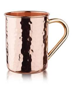 Juego de Tazas Moscow Mule de Cobre Martillado de 18 oz al por Mayor, Interior de Acero Inoxidable, Vaso de Cerveza de Metal, Vaso de Cóctel, Taza de Café con Recubrimiento Negro - Product Image 6