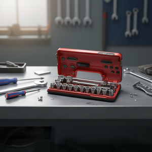 Jeu de douilles métriques Facom DBOX 6 points 1/2'' - Collection de 22 pièces - Product Image 3