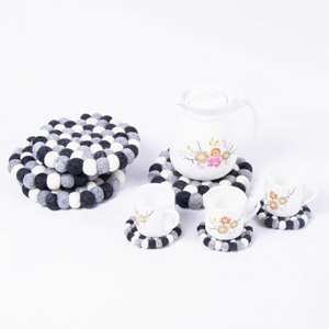 Alfombrillas y almohadillas de posavasos de fieltro respetuosas con el medio ambiente-Color/tamaño personalizado resistente al calor estilo americano para uso doméstico en hoteles y restaurantes - Product Image 4