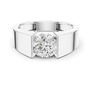 Anillo Solitario con Diamante Cultivado en Laboratorio de 1.5 CT para Mujer, Claridad VVS-VS EF, Disponible en Oro de 18KT, 14KT, 10KT y Plata 925, Color Rosa - Product Image 1