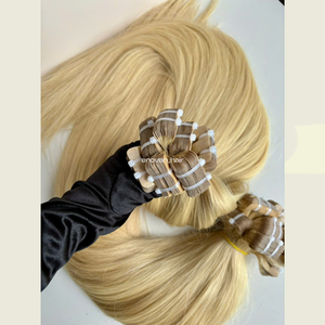 Ruban adhésif de qualité supérieure dans les extensions de cheveux humains vietnamiens Matériau vierge Texture lisse et soyeuse Flux naturel Approvisionnement en exportation directe d'usine - Product Image 3