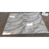 Cilalı sırlı porselen yer karosu 600X1200MM yüksek parlak lüks yaşam iç yükseltilmiş duvar ve yer karosu