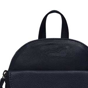 Luxury Quality Handmade Navy <b>Mini</b> Pebble Grain Leather <b>Backpack</b> Vintage Style Top Indian Supplier Manufacturer Saman Exports - Product Image 6