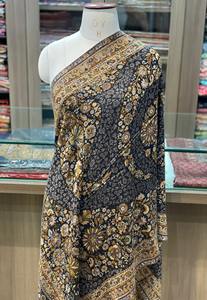 Chal de Lana de Cachemira Jamawar Hecho a Mano en Cachemira, Tejido Intrincado y Sólido, Premium, Transpirable, Accesorio de Invierno para Mujer - Product Image 2