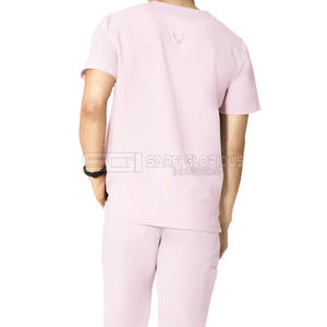 Tenue d'hôpital confortable et légère, vêtements de travail pour salon dentaire, vêtements de travail pour infirmières, logo personnalisé, ensemble de blouses médicales pour hommes et femmes - Product Image 2