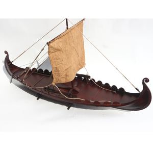 Modèle de bateau traditionnel en bois OSEBERG VIKING CLINKER HULL - de haute qualité, fabriqué au Vietnam - Product Image 6