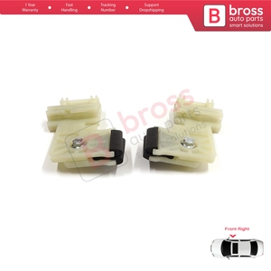 คลิปซ่อมชุดมอเตอร์กระจกหน้าต่าง BWR5585 ด้านหน้าขวา สำหรับรถยนต์ Elantra MK5 MD UD ปี 2010-2016 แบบ 4 ประตู รุ่น 82481-3Y010 - Product Image 6