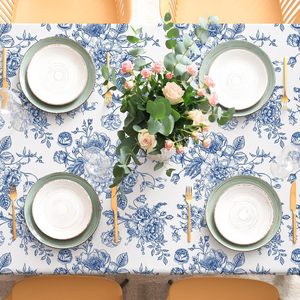 Nuove <span class=keywords><strong>Tovaglie</strong></span> Moderne Personalizzate con Motivi Floreali in Poliestere Stampato Rettangolari <span class=keywords><strong>per</strong></span> Arredamento Casa e Accessori Cucina - Product Image 4