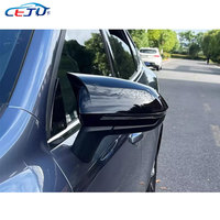 Coque de rétroviseur latéral de voiture aspect carbone ABS pour BYD Destroyer 05 Chazor King Seal 5 2022-2025