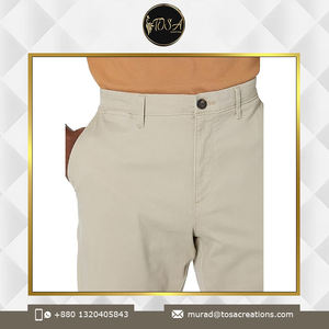 กางเกงชิโนสำหรับผู้ชายคุณภาพพรีเมี่ยมเกรดดีที่สุดผ้าออกซ์ฟอร์ดกันน้ำดีไซน์มีเอกลักษณ์ใส่สบายน้ำหนักเบา - Product Image 3