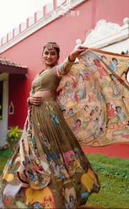 Diseñador recién lanzado Srara Choli Calidad excepcional Faux Georgette Bordado Lentejuelas para Lehenga Choli tradicional para - Product Image 5