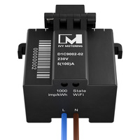 Capteur de courant à noyau divisé bidirectionnel Bluetooth WiFi 100A 230V D1C9002 pour l'équilibrage de la puissance