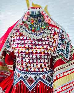 ชุดเดรสสไตล์วินเทจของอัฟกานิสถานชุดเดรส kuchi สำหรับผู้หญิงชุดเดรสยาวอัฟกานิสถานสไตล์ใหม่สำหรับผู้หญิง - Product Image 2