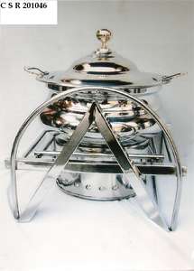 Platos de frotamiento de acero inoxidable de la mejor calidad con soporte de fundición en combinación de oro y plata para hoteles hechos de metal latón acero - Product Image 6