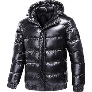 Veste matelassée d'extérieur pour homme Veste matelassée épaisse isolée pour l'hiver Veste matelassée pour hiver Temps froid extrême et chutes de neige Veste matelassée pour homme - Product Image 6