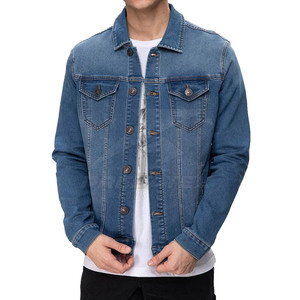 Chaqueta Vaquera Unisex para Otoño e Invierno, Ecológica, con Logotipo Frontal, de la Mejor Calidad, de Secado Rápido, Disponible para Venta al Por Mayor - Product Image 1