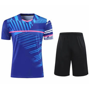 Camiseta de fútbol de Francia para hombre al por mayor, uniforme de poliéster de calidad, patrón de nombre del jugador, buena para adultos, talla disponible en línea - Product Image 1