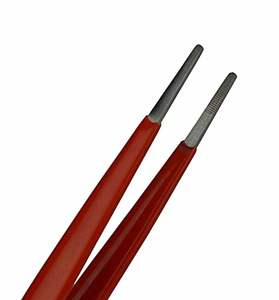 6-1/2 "PINZAS RECTAS DE PUNTA ROMA AISLADA REPARACIÓN DE JOYEROS DE ORDENADOR. Hecho por Zarnab Surgical - Product Image 2