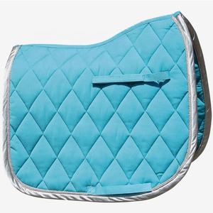 Tapis de selle de cheval de dressage anglais de haute qualité au meilleur prix avec doublure en tissu couleur et logo personnalisables tailles 28x30-32x32" - Product Image 4