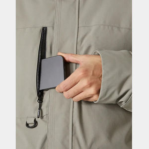 Prendas de abrigo informales a prueba de viento para hombre, abrigo medio largo, chaquetas de calidad superior, nueva ropa de calle, chaqueta Parka para hombre, diseño personalizado - Product Image 3