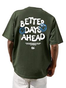 Venta al por mayor de algodón de gran tamaño gráfico camisetas para hombres de moda High Street hombres camisetas impresas - Product Image 4