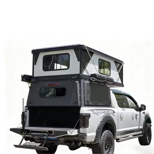 Camping-car léger pour camionnette avec toit pliable, cabine de camping portable pour voyages en plein air - Product Image 6