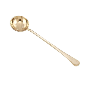 Nouveau design cuillère à soupe en laiton sculpté à la main poignée de conception couverts cuillère à couverts taille personnalisée et prix bon marché avec vente - Product Image 5