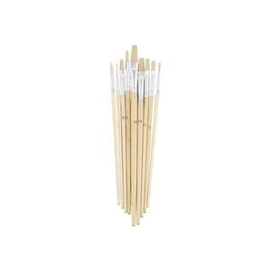 Juego de 9 cepillos de pelo sintético de fácil uso y 12 pinceles de pintura de tamaño estándar - Product Image 3
