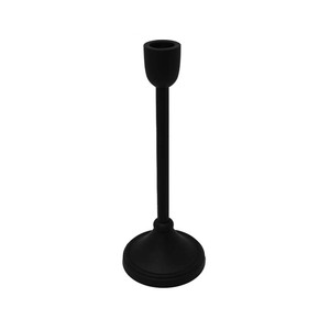 เชิงเทียนอลูมิเนียมเรียวเล็กสำหรับตกแต่งบ้าน & คริสต์มาสเชิงเทียนโลหะขนาด22มม. สีดำสำเร็จรูปแฮนด์เมดจำนวนมาก - Product Image 6