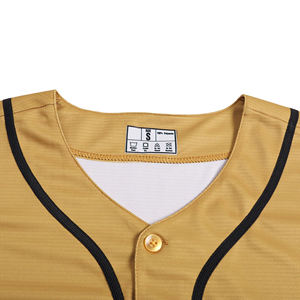 Camiseta de Béisbol de Alta Calidad, Diseño de Color Sólido, Sublimada, Estética Moderna para Equipos de Club, Ligas Competitivas, Deportes de Alta Gama - Product Image 3