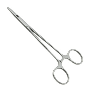 KOUNAIN Pince chirurgicale cardiovasculaire manuelle 165 mm en acier inoxydable, instrument multi-usage droit DeBakey-Rankin, ensemble d'instruments Atrauma - Product Image 3
