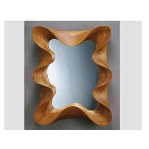 Espejo de pared decorativo hecho a mano de diseño de lujo marco de metal espejo de pared hecho a mano fabricante al por mayor Producto de Venta caliente - Product Image 5