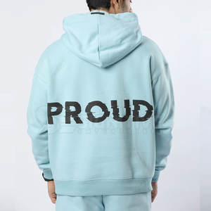 เสื้อฮู้ดผู้ชายขายดี ผ้าฟลีซบุซับในอย่างดี ระบายอากาศ แห้งเร็ว กันน้ำ คุณภาพสูง ราคาประหยัด - Product Image 3