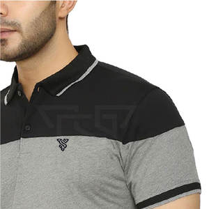 Coton/Fibre de Bambou/Fait Polo T-shirts Plus Size Polo T-shirts Prix de gros Hommes Polo T-shirts - Product Image 5