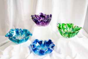 <b>Large</b> Heavy Resin <b>Bowl</b> for Home Decorative Kitchen Organizer Good Price Dining Tableware Food <b>Serving</b> Art Theme Model Pattern - Product Image 3