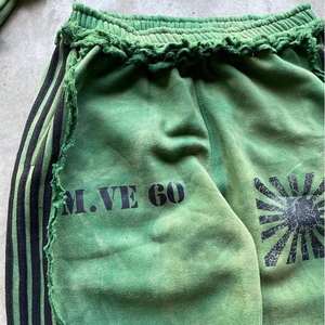 ชุดวอร์มแบบมีฮู้ดสองชั้น ตัดเย็บแบบย้อนยุค ล้างสีแบบวินเทจ ผ้าฟลีซคอตตอน 100% ทรงโอเวอร์ไซส์ ผ้าคอตตอนหนานุ่ม สไตล์เรียบง่ายแบบสั่งทำ - Product Image 4