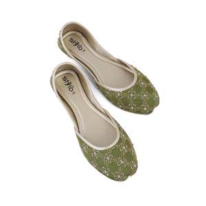 Green Fancy Khusa EC8436 Zapatos Planos de Mujer - Product Image 1