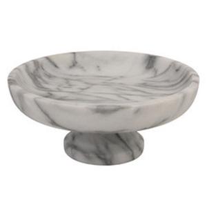 Bol de service en marbre blanc pur de conception antique pièce unique avec le meilleur matériau et la meilleure qualité au prix le plus bas - Product Image 2