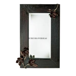 Cadre élégant de créateur de papillons en métal de haute qualité pour miroir mural de forme ronde fournitures de décoration pour la maison - Product Image 5