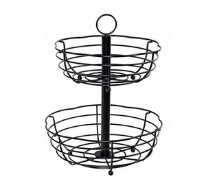 Unique Design Wrought Iron <b>Wire</b> <b>Basket</b> Superior Quality Customized Size Fruits Storage <b>Basket</b> in Bulk - Product Image 1