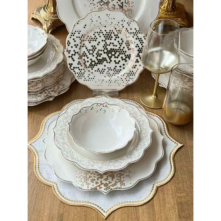 Dinner Set Honey 24 Pieces for 6 People