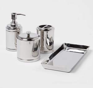 Juego de Accesorios de Baño de Metal Funcional, Organizador de Baño, Toallero, Jabonera, Portacepillos de Dientes, Juego de Almacenamiento - Product Image 5