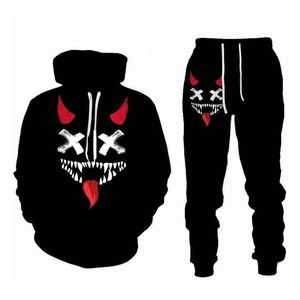 100% algodón invierno ecológico Slim Fit chándal hombres al aire libre Casual deporte impresión Digital Logo frontal diseño personalizado - Product Image 3