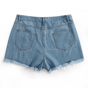 กางเกงขาสั้นผ้าใบเอวต่ำของผู้หญิงใส่ในฤดูร้อน2022ซักระบายอากาศได้ดีใส่สบาย - Product Image 2