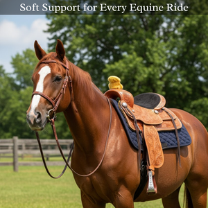 Selle de course de baril de cheval en cuir occidental de qualité supérieure - Product Image 2