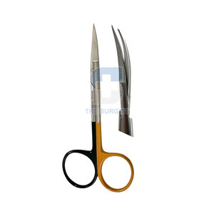 กรรไกรไอริส กรรไกรผ่าตัดมืออาชีพสำหรับเนื้อเยื่อที่ละเอียดอ่อนและการผ่าตัดตา กรรไกรไอริสทางการแพทย์ที่มีความแม่นยำสูง - Product Image 3