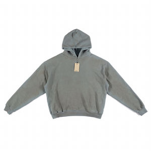 Sudaderas con capucha de lana pesada de doble capa unisex, diseño liso de algodón personalizable para hombres, venta al por mayor de invierno, colores personalizados requeridos - Product Image 4