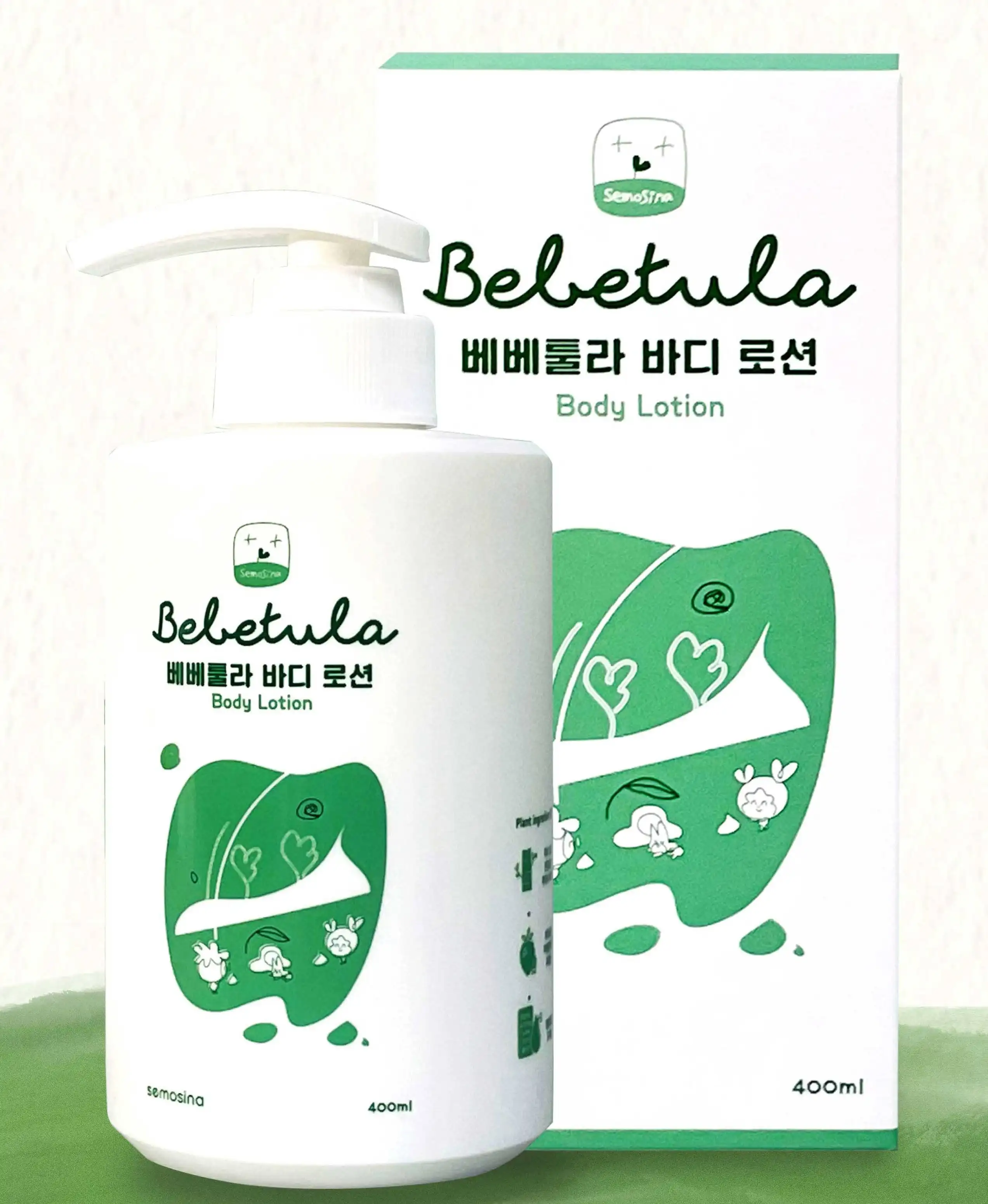 BEBETULA Semosina-Lotion pour le corps-produits pour bébés fabriqués en corée, produits de lavage pour bébés, lotion, crème pour le corps, accessoires pour bébés